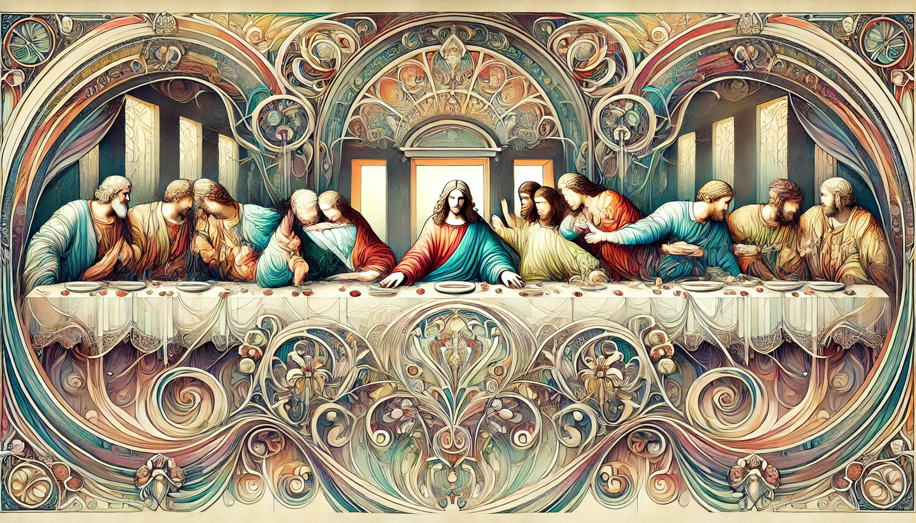 inspired by the Art Nouveau Style